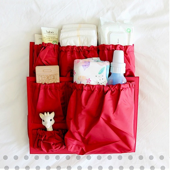 Tote Savvy Handbags - Tote Savvy Original Purse organizer (red)